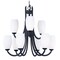 Maxim Taylor 9-Light 31.5" Wide Textured Black Chandelier 21657SWTXB - alternate 1